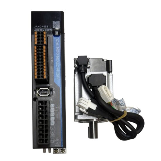 JMC 400W (0.4Kw) 60JASM504230K-17BCQ AC Servo Motor + Driver JAND4002-20B-P28 MD351