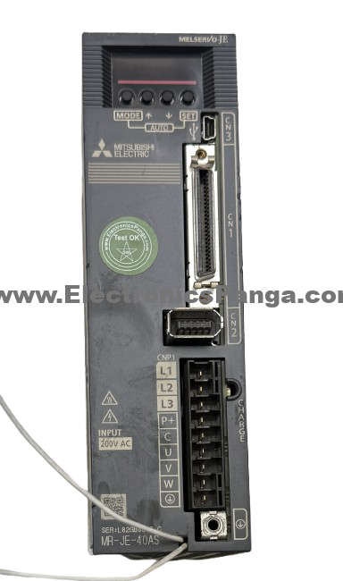 MITSUBISHI 400W (0.4Kw) MR-JE-40AS AC Servo Driver SD1552 - Image 2