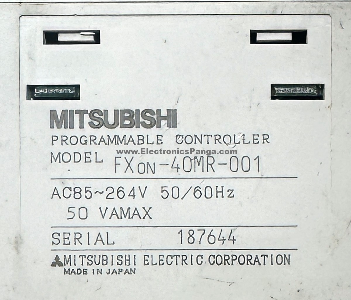 MITSUBISHI FXON-40MR-001 Programmable Controller (PLC) PL290 - Image 2