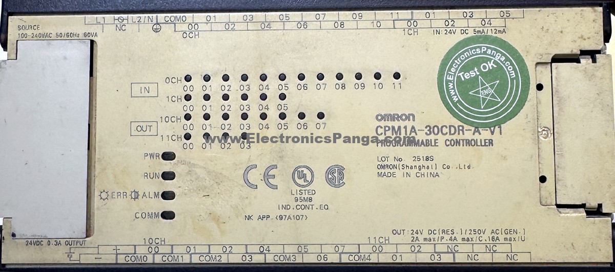 OMRON CPM1A-30CDR-A-V1 Programmable Controller (PLC) PL289 - Image 2