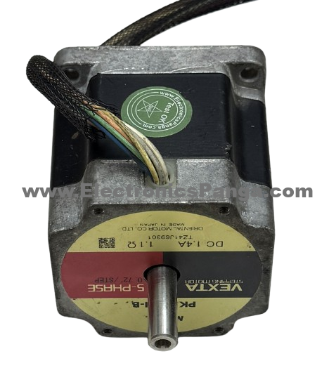 ORIENTAL MOTOR PK566H-B Nema24 1.4A 5-Phase 0.72°/Step Double Shaft Stepping Motor STM366 - Image 5
