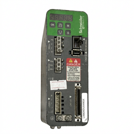 SCHNEIDER ELECTRIC 0.4Kw (400W) LXM26DU04M3X AC Servo Driver SD1557