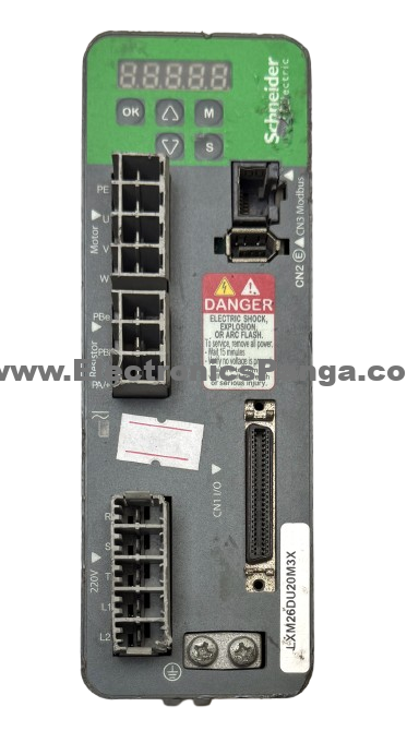 SCHNEIDER ELECTRIC 2Kw (2000W) LXM26DU20M3X AC Servo Driver SD1556 - Image 2