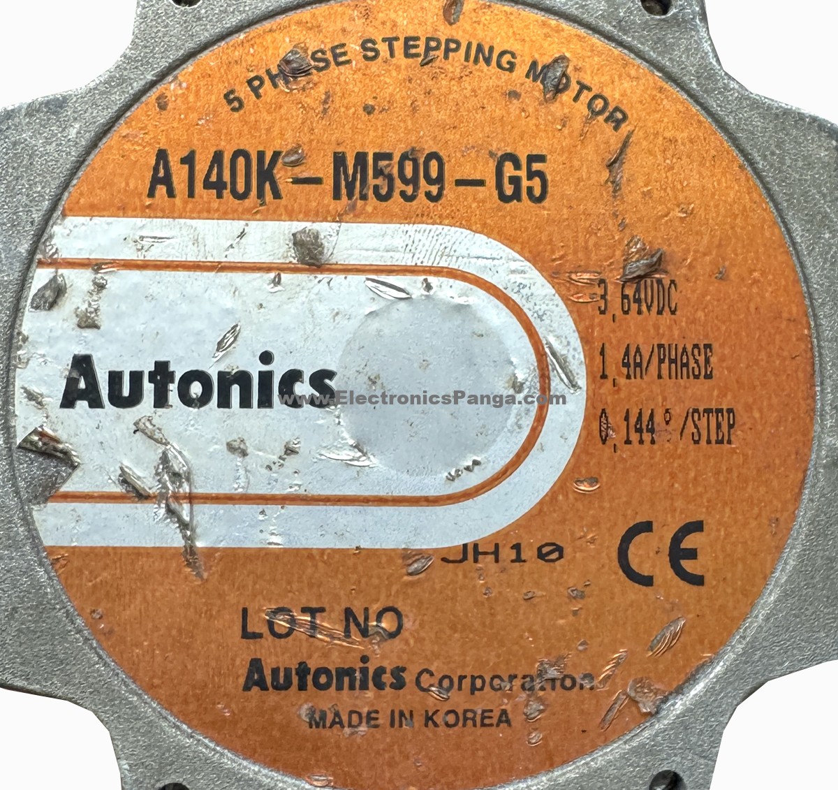 AUTONICS A140K-M599-5G 5-Phase 3.64V/DC 1.4A 0.144°/Step Stepping Motor STM394 - Image 2