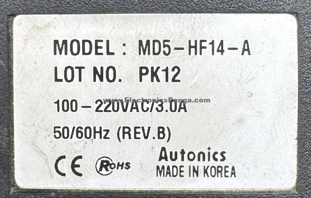 AUTONICS A16K-M569 Nema24 5-Phase Stepping Motor + MD5-HF14-A Driver SMD80 - Image 9