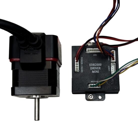 EREATECH EDB-MINI-C-42S-A 2-Phase Closed-Loop Stepper Motor + EDB-MINI-C-42S-A Driver SMD77