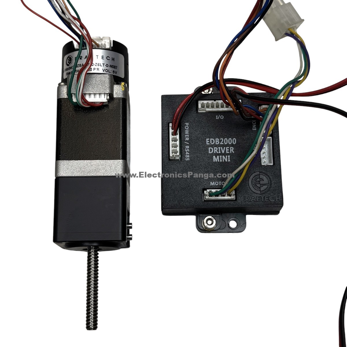 EREATECH ELA28-EDB2000-L-5.08-35ST-E Integrated Closed-Loop Stepper Motor + EDB-MINI-C-42S-A Driver SMD76