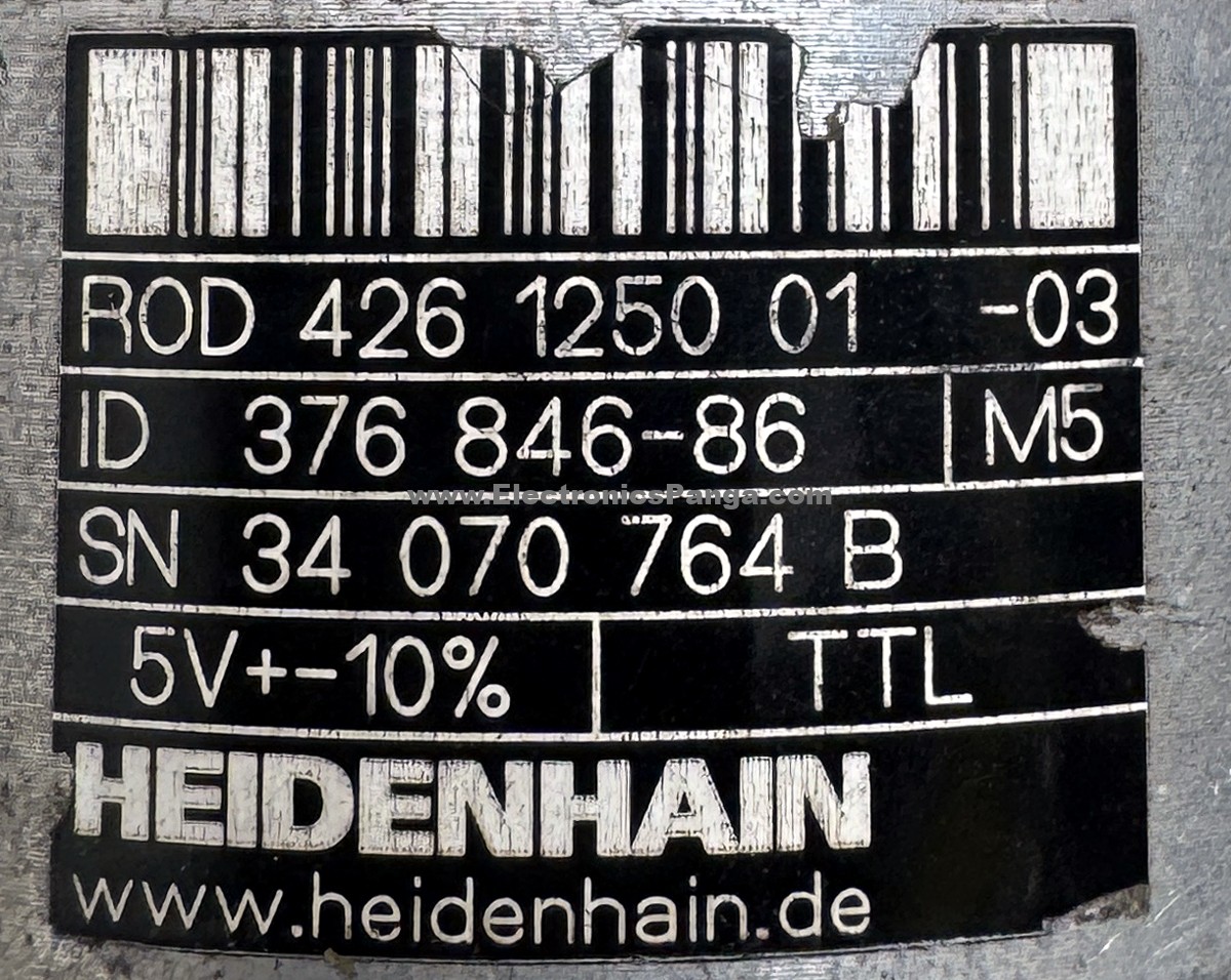 HEIDENHAIN ROD-426-1250-01-03 Rotary Encoder RE241 - Image 2