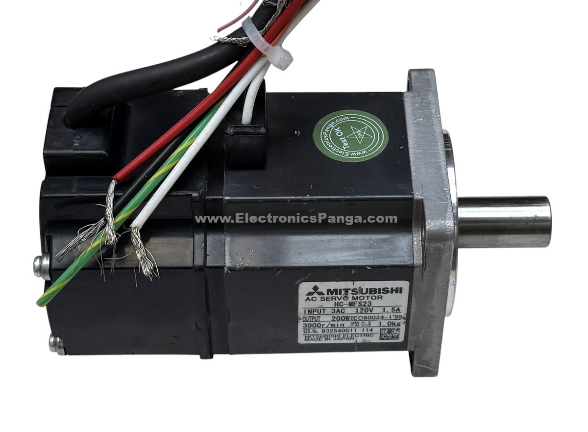 MITSUBISHI 200W (0.2Kw) HC-MFS23 AC Servo Motor SM1436 - Image 3