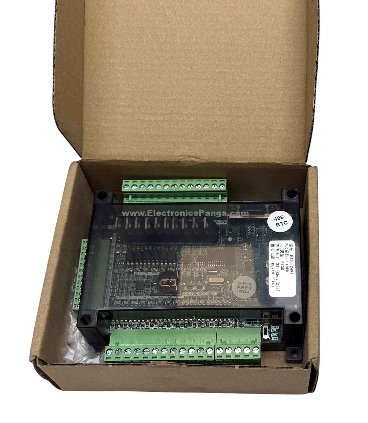MITSUBISHI FX3U-24MT 24V PLC Control Board PL292 - Image 2