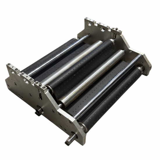 Vacuum Roller Belt Conveyor 18.75inch Length and 15inch Belt Width MAC13
