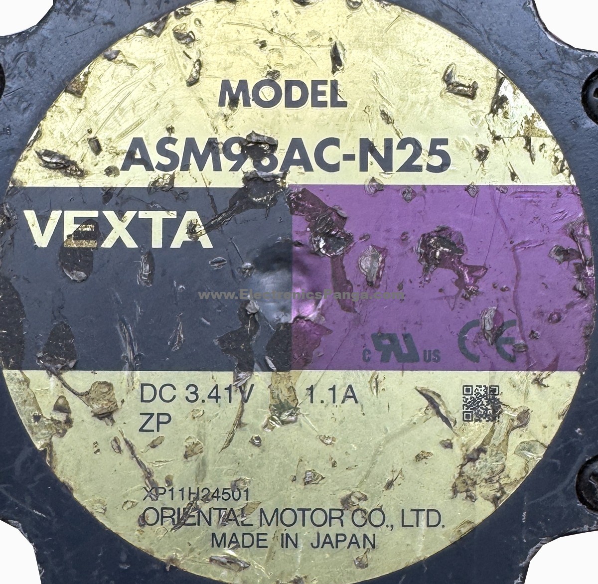 ORIENTAL MOTOR ASM98AC-N25 1.1A 3.41V/DC Closed Loop Stepper Motor STM396 - Image 2