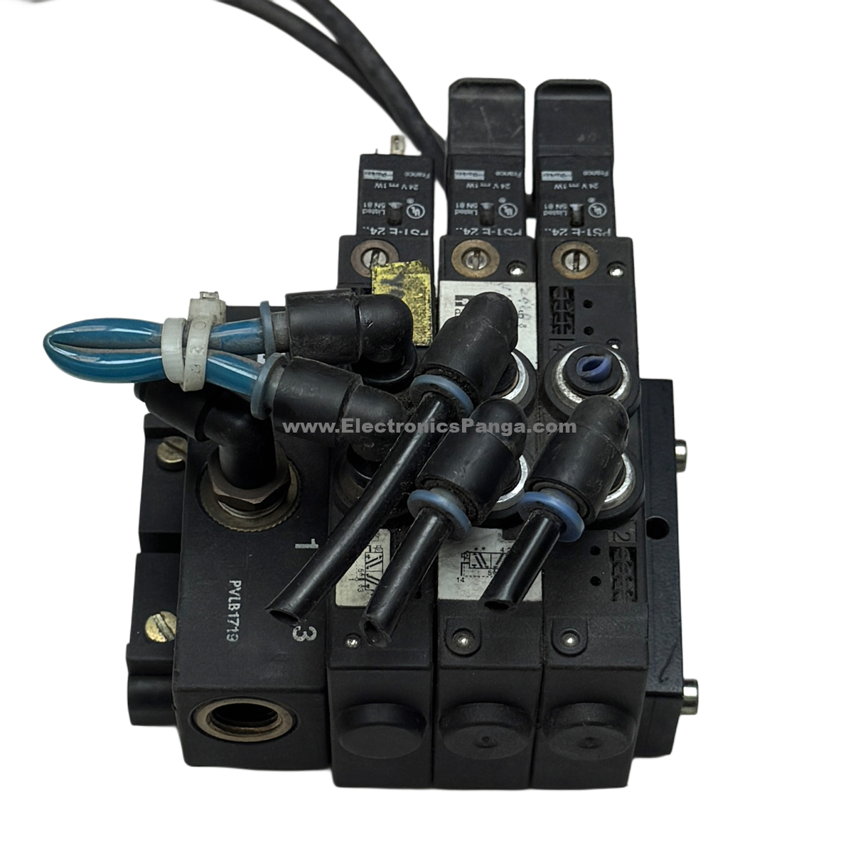 PARKER PVLB121606 24V 1W 3 Pieces Solenoid Valve With Base N401 - Image 4