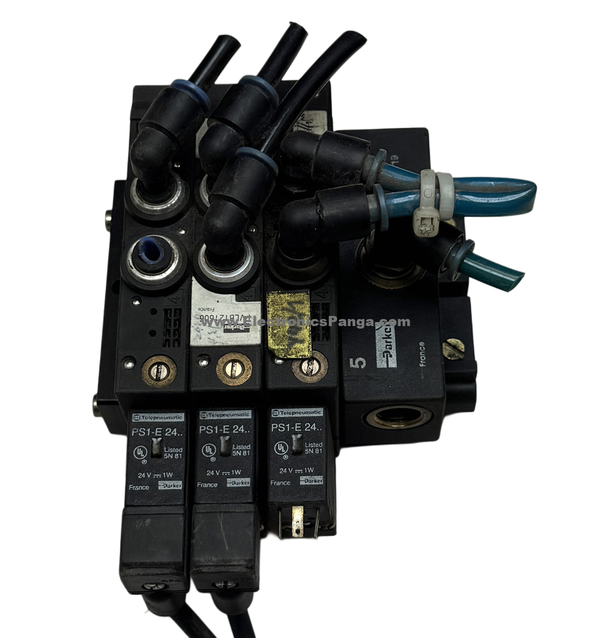 PARKER PVLB121606 24V 1W 3 Pieces Solenoid Valve With Base N401 - Image 6
