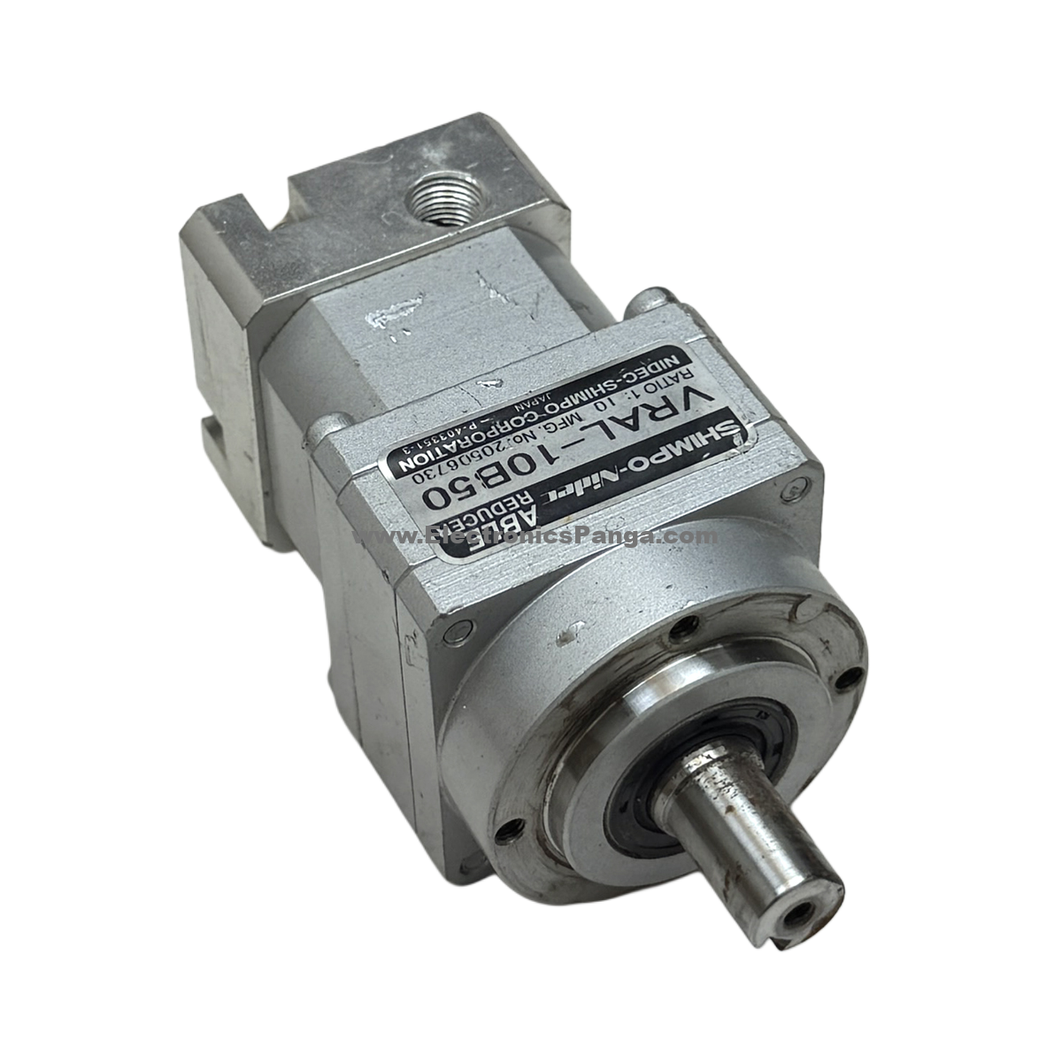 SHIMPO-NIDEC 10:1 Ratio VRAL-10B50 Able Reducer Gearbox For 50w & 100w ...