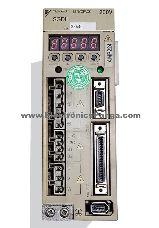 YASKAWA 0.1Kw (100W) SGDM-01ADAY134 AC Servo Driver SD1588 - Image 2