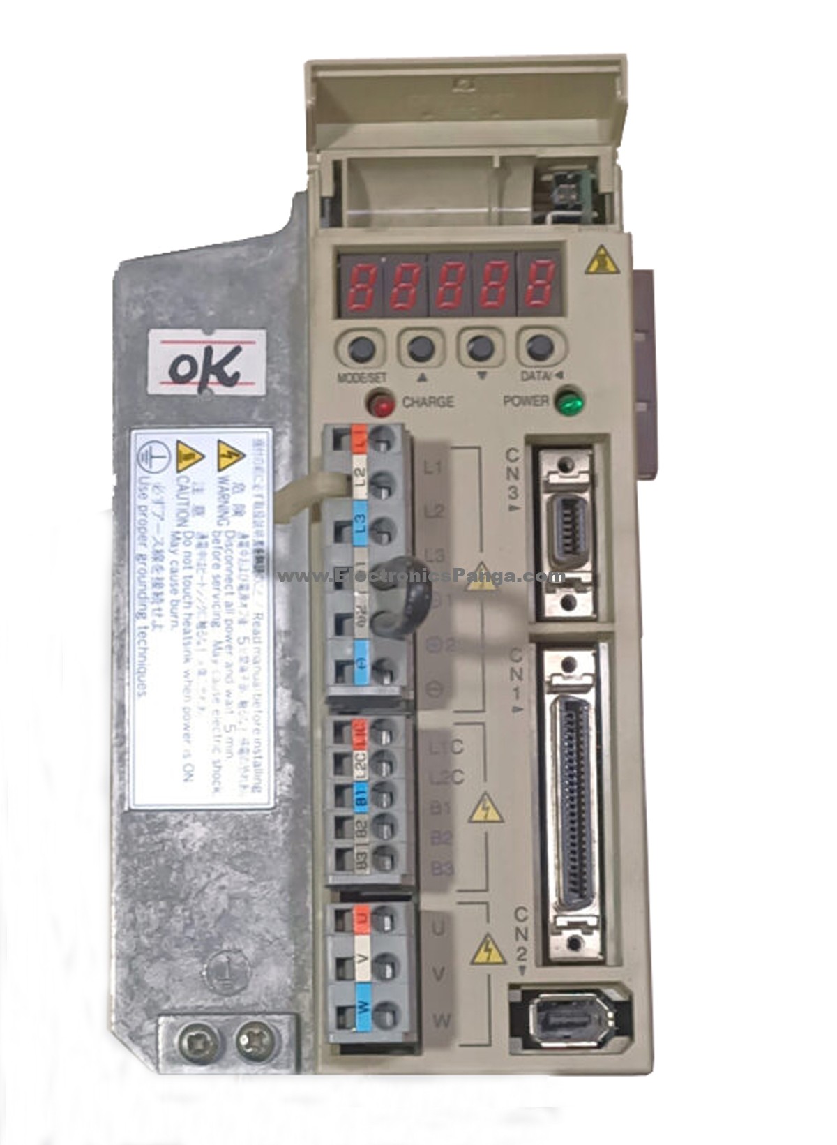 YASKAWA 08Kw (800W) SGDH-08AE-SY213 AC Servo Driver SD1589 - Image 3