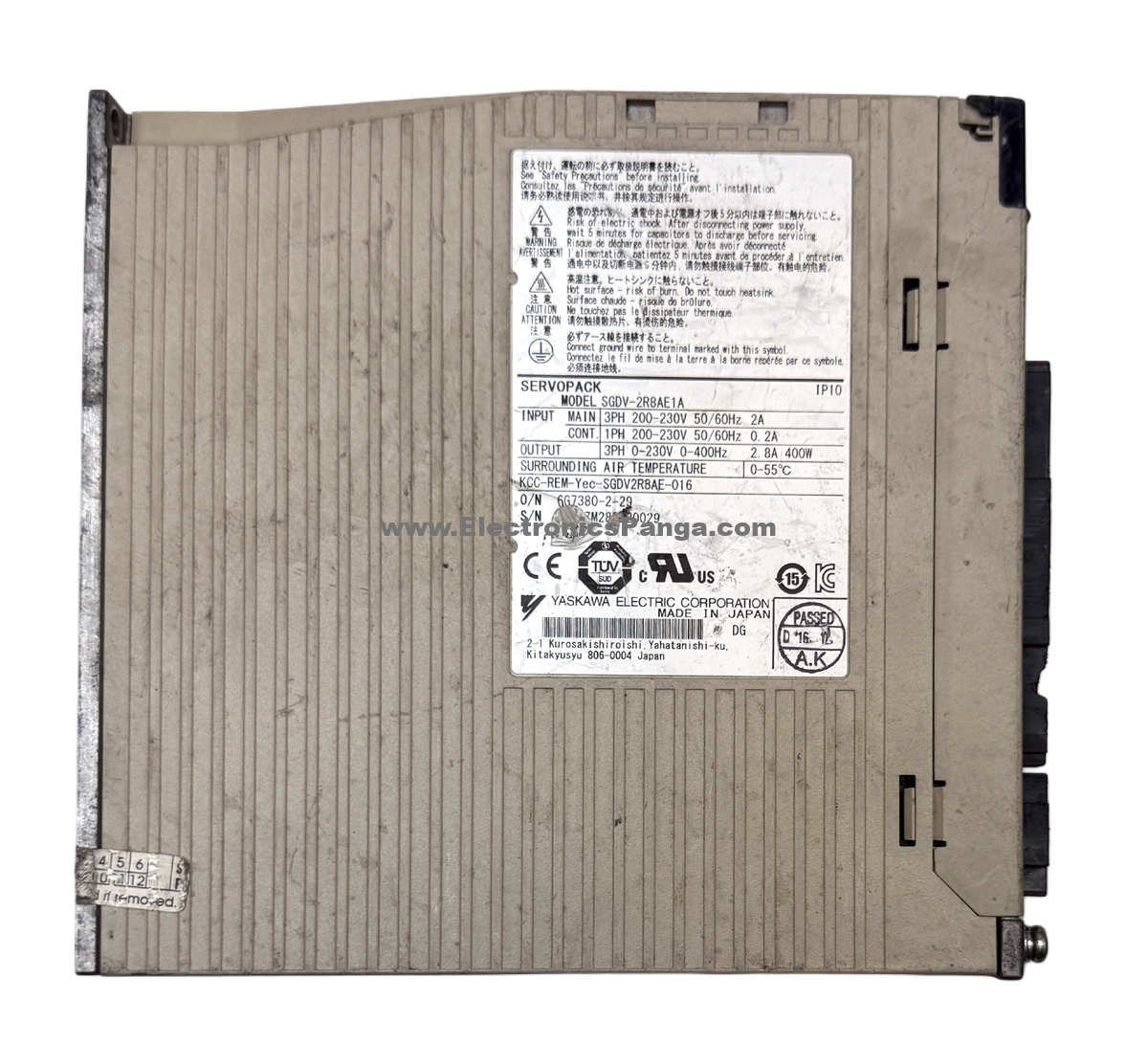 YASKAWA 400W (0.4Kw) SGDV-2R8AE1A AC Servo Driver SD1585 - Image 5