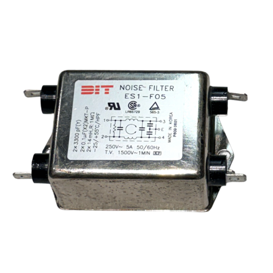 BIT ES1-F05 250V 5A Noise Filter F123