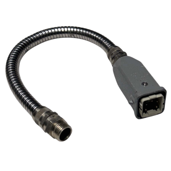 HARTING HAN4A-M Male Connector / Jack For Various Heavy-Duty Industrial whip J84