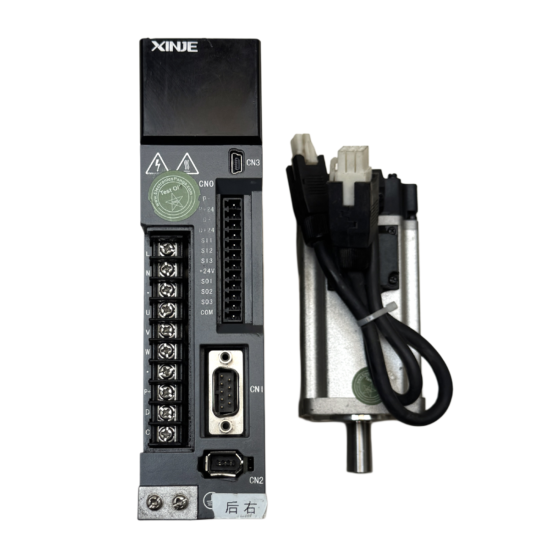 WUXI XINJE 0.4Kw (400W) MS6H-60CS30B1-20P4 AC Servo Motor + DS5L-20P4-PTA Driver MD368