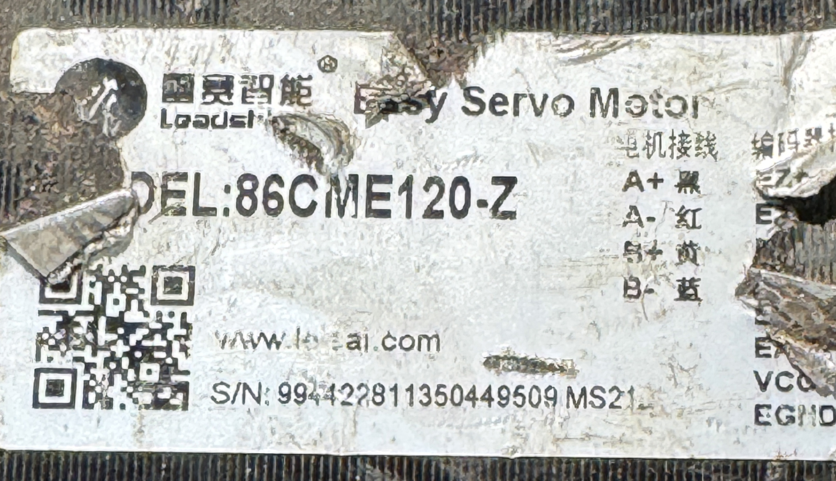 LEADSHINE 86CME120-Z Nema34 Closed Loop Stepping Motor STM406 - Image 2