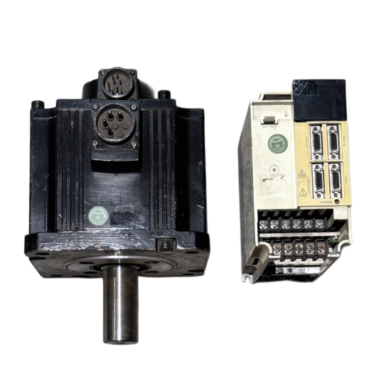 MITSUBISHI 3.5Kw (3500W) HC-SFS352 AC Servo Motor + MR-J2S-350A Driver MD403