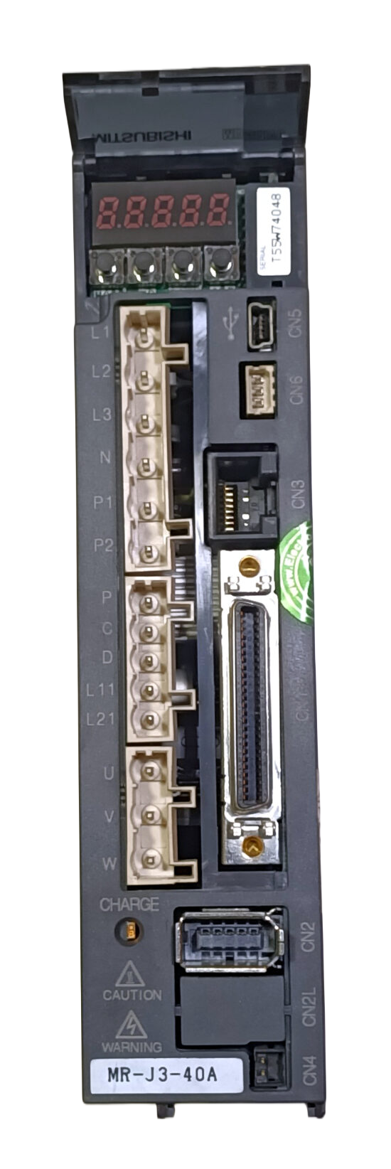 MITSUBISHI 400W (0.4Kw) HF-KP43B AC Servo Motor + MR-J3-40A Driver MD384 - Image 9