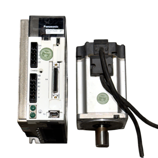 PANASONIC A5 0.75Kw (750W) MHMJ082G1U AC Servo Motor + MCDHT3520E Driver MD388
