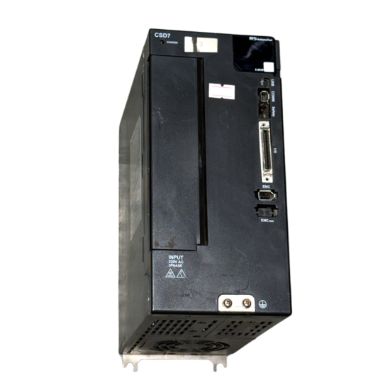RS AUTOMATION 5000W (5.0kw) CSD7-50BXF1 CSD7_50BXF1 AC Servo Driver SD1672