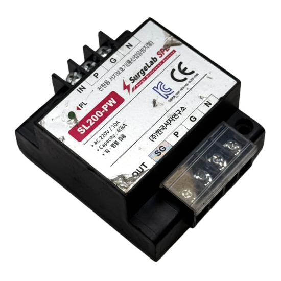 SPD SL200-PW 220V 10A Surge Lab SPD + Filter F129