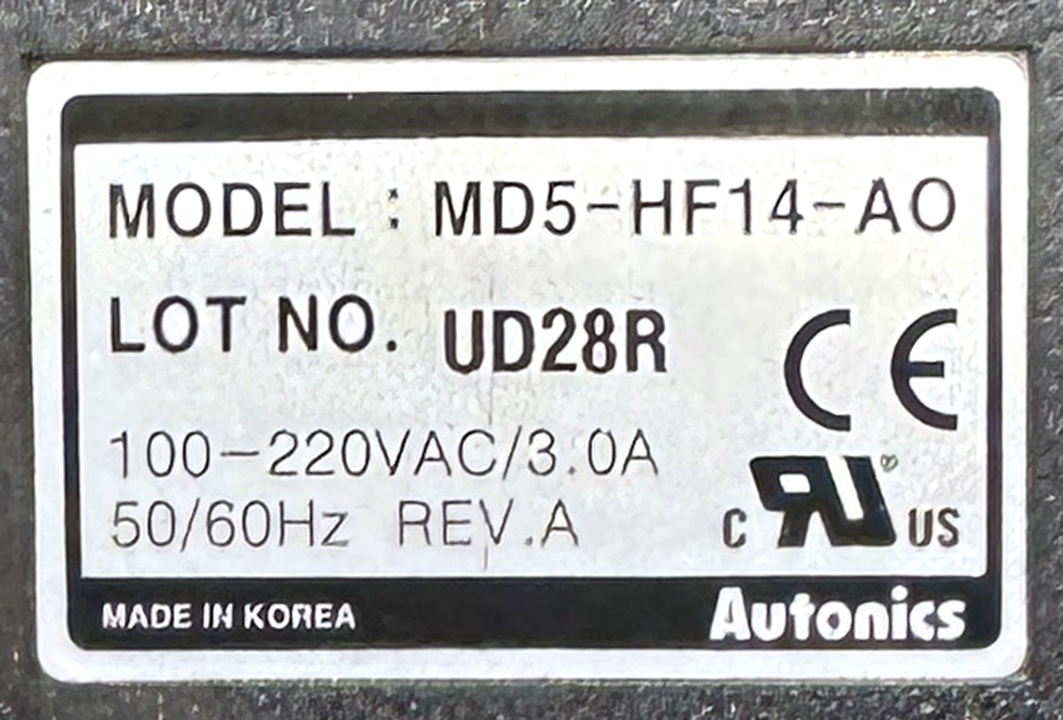 AUTONICS MD5-HF14-AO 5-Phase 220V Stepper Driver STD377 - Image 3
