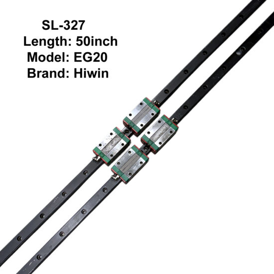 CNC HIWIN EG20 Double Linear Slides with Four Bearings 50inch Length SL-327