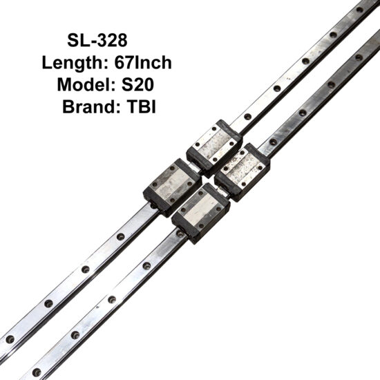 CNC TBI  S20  Double Linear Slides  With Four Bearings 67inch Length SL-328