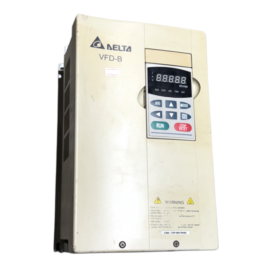 DELTA VFD055B43A 5.5kw (5500w) VFD Inverter NR53