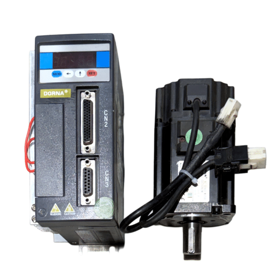 DORNA 0.75Kw (750W) 80DNMA1-0D75DKAM AC Servo Motor + EPS-EB0D75123-1000 Driver MD423