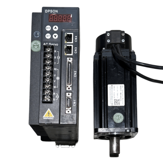 DPSON 1kw (1000w) 80ST-M04025 AC Servo Motor + DSL200-P1-1R0 Driver MD418