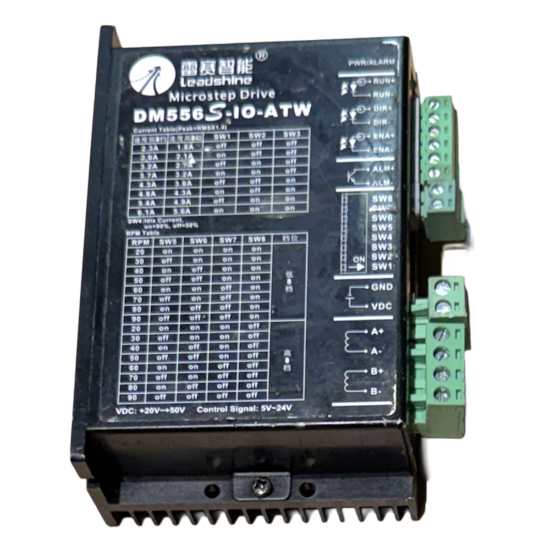 LEADSHINE DM556S-IO-ATW 20-50V/DC  6.1A Microstep Drive STD381