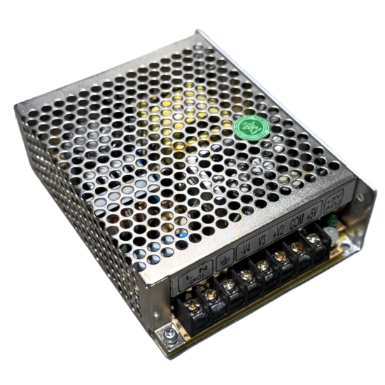 MEAN WELL RQ-65D +5V 4.0A +12V 1.5A +24V 1.0A -12V 0.5A AC To DC Multiple Output Switching Power Supply P449