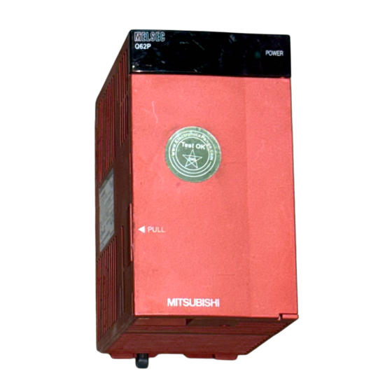 MITSUBISHI Q61P Power Supply Unit (PLC) Module PL323