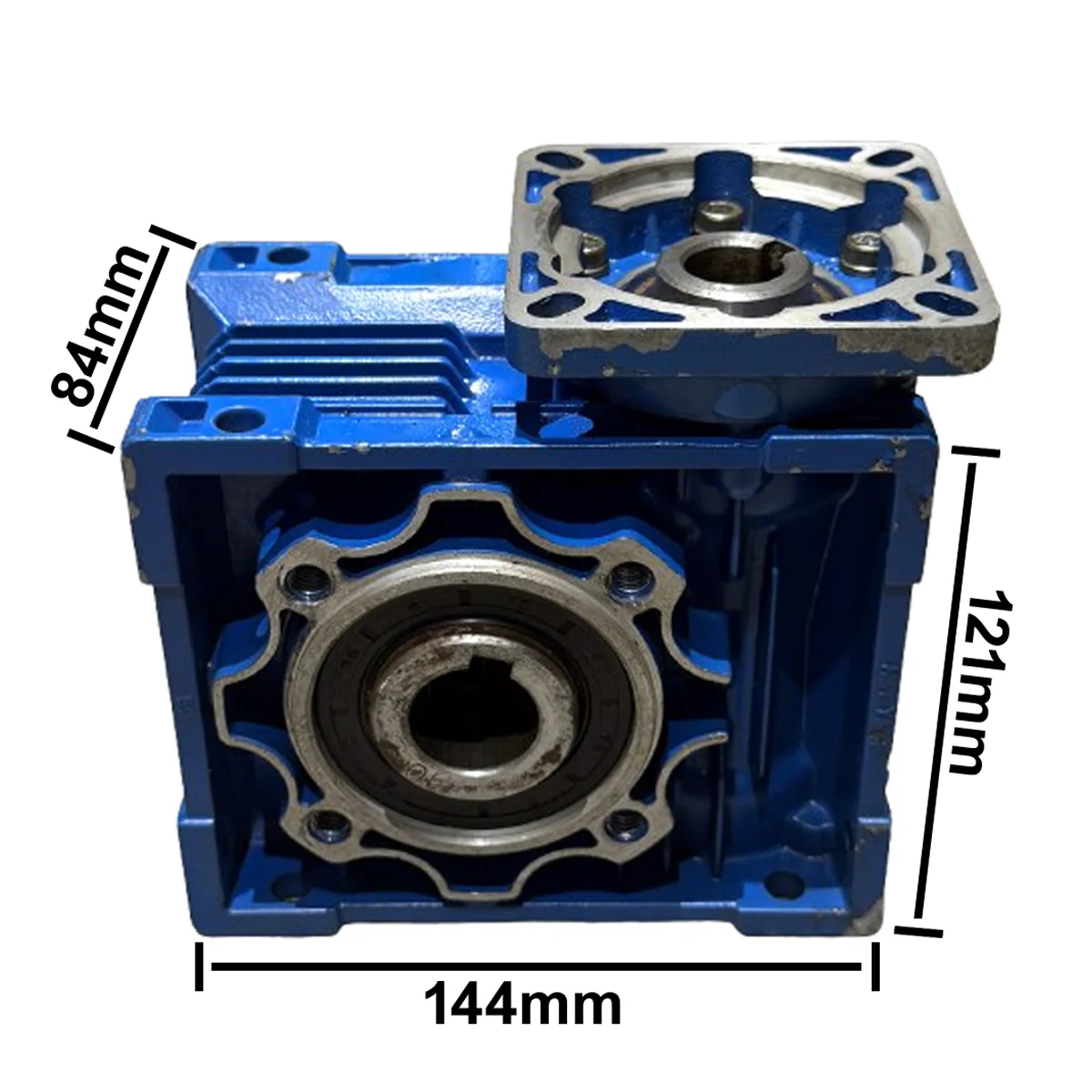 NANYANG 10:1 Ratio Worm Gearbox For 750w Servo Motor G1659 - Image 3