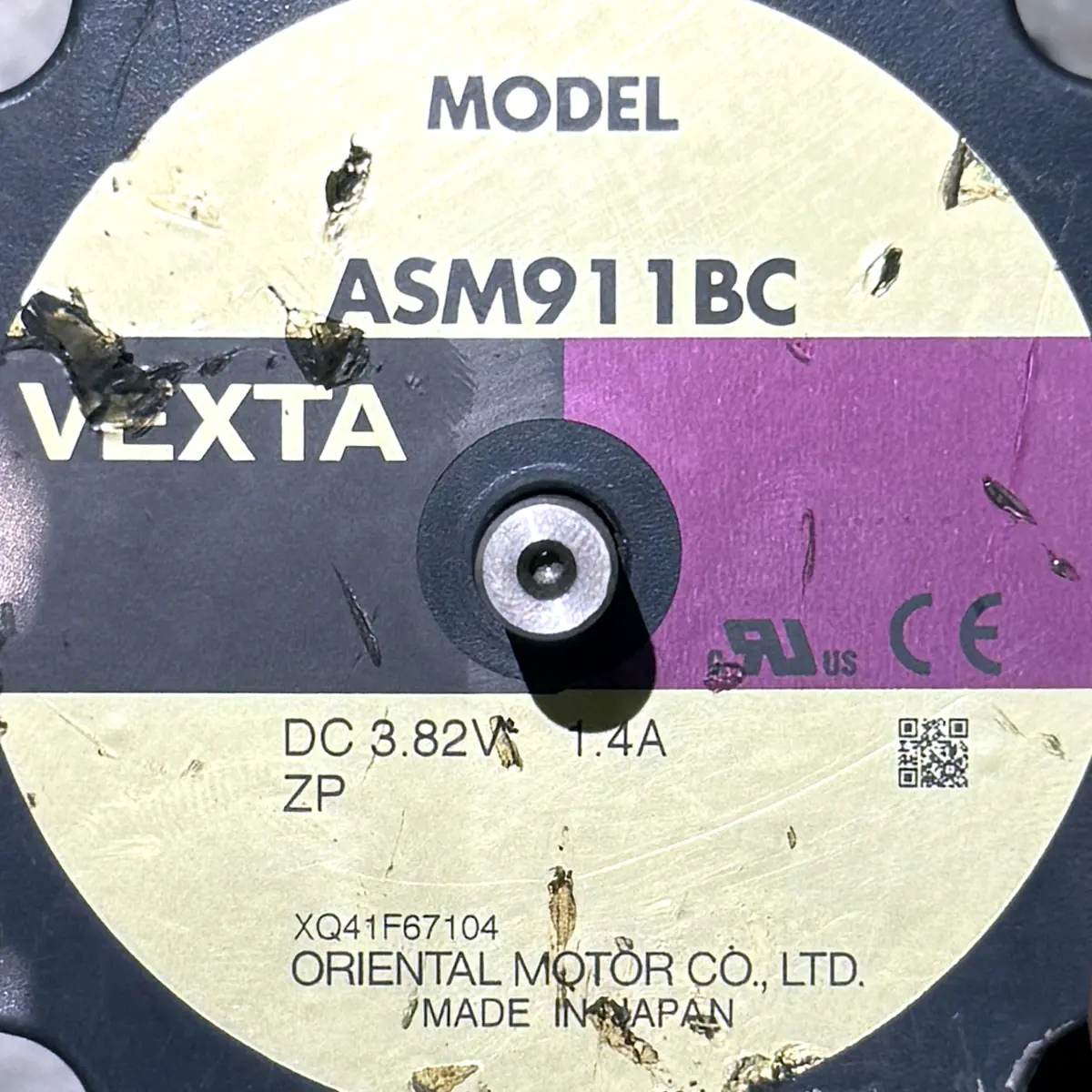 ORIENTAL MOTOR Vexta ASM911BC Nema34 Stepper Motor STM414 - Image 2