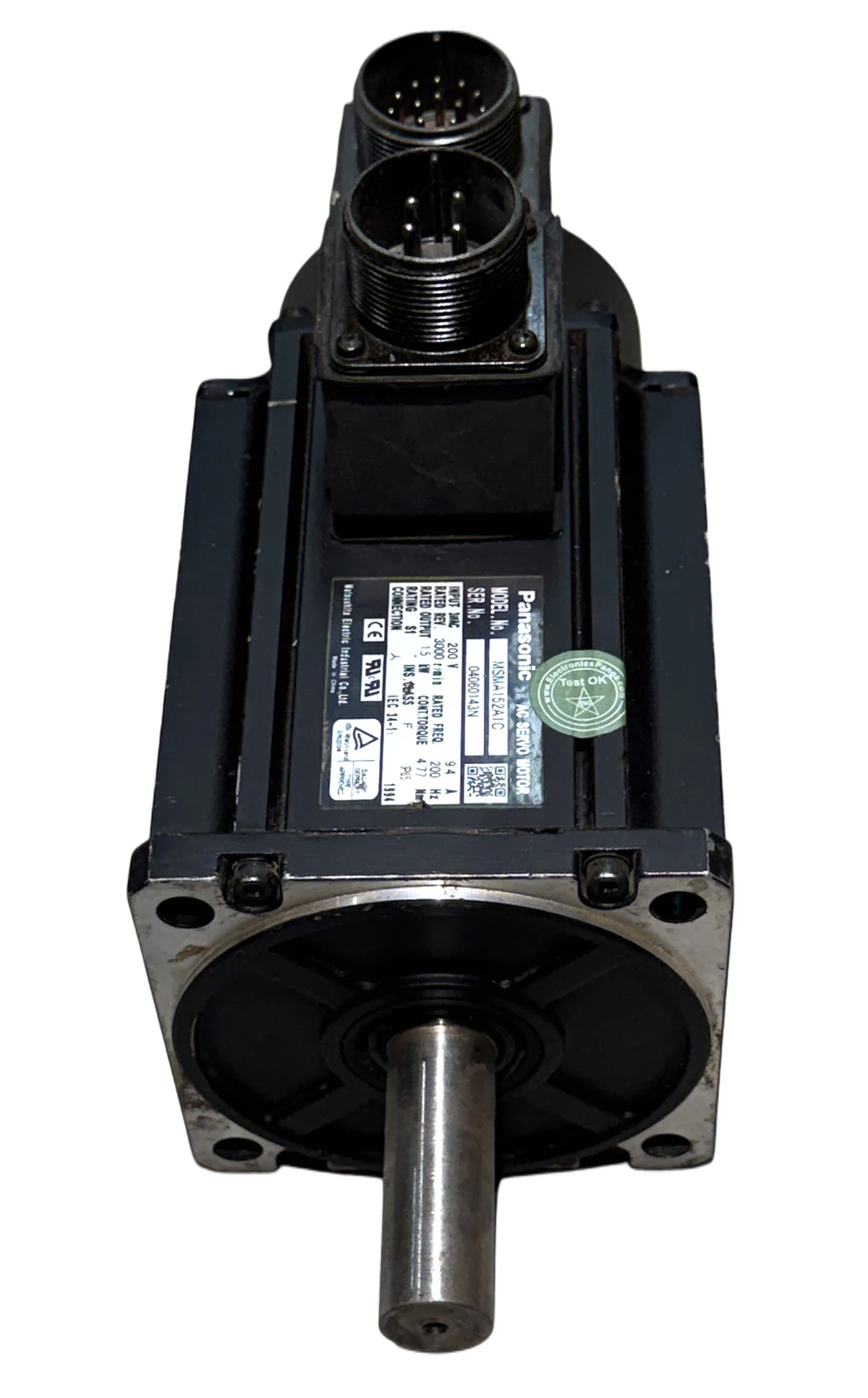 PANASONIC 1.5kw (1500w) MSMA152A1C AC Servo Motor SM1545 - Image 4