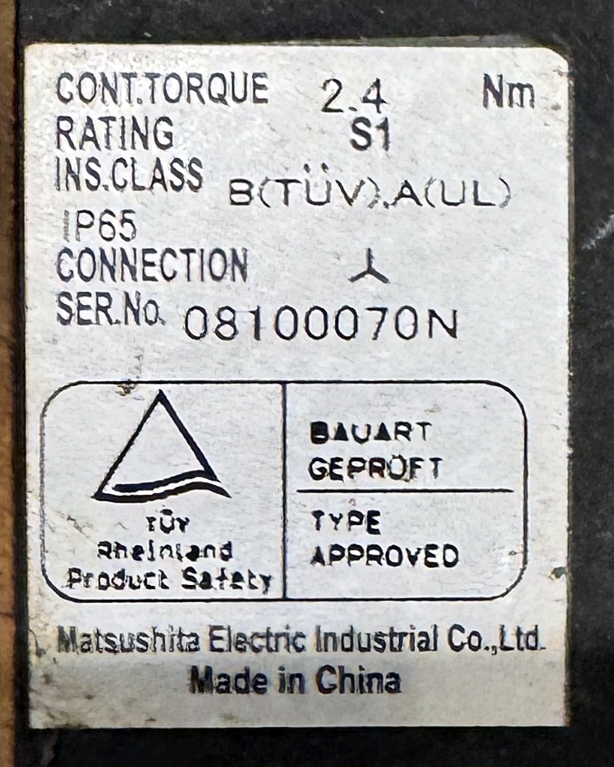 PANASONIC A4 0.75kw (750w) MSMD082P1U AC Servo Motor + MCDDT3520003 Driver MD428 - Image 4