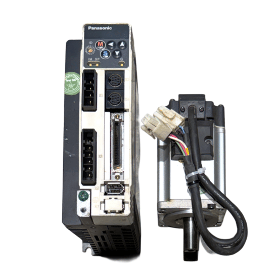 PANASONIC A4 400W (0.4Kw) MSMD042S1S AC Servo Motor + MBDDT2210 Driver MD413
