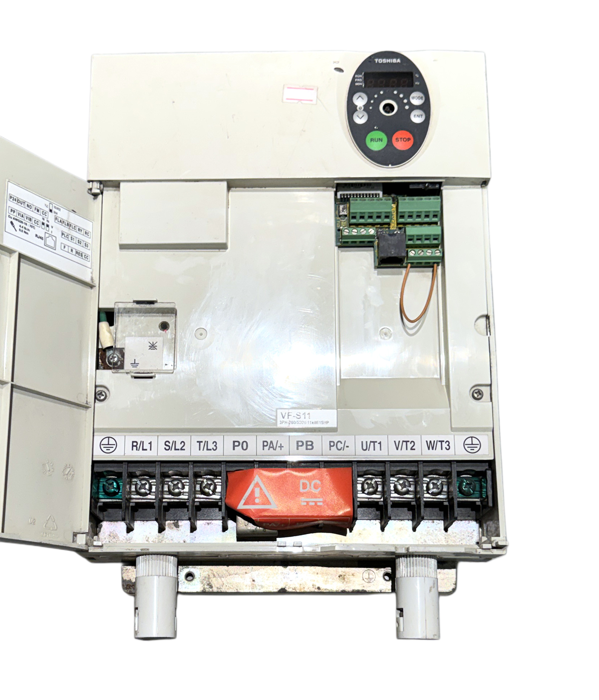 TOSHIBA VFS11-4110PL-WN(R5) 11kw (11000w) 21kVA 15HP Transistor Inverter NR55 - Image 3