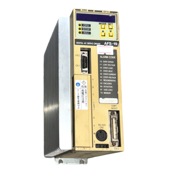 WACO AFS-19 Digital AC Servo Driver SD1724