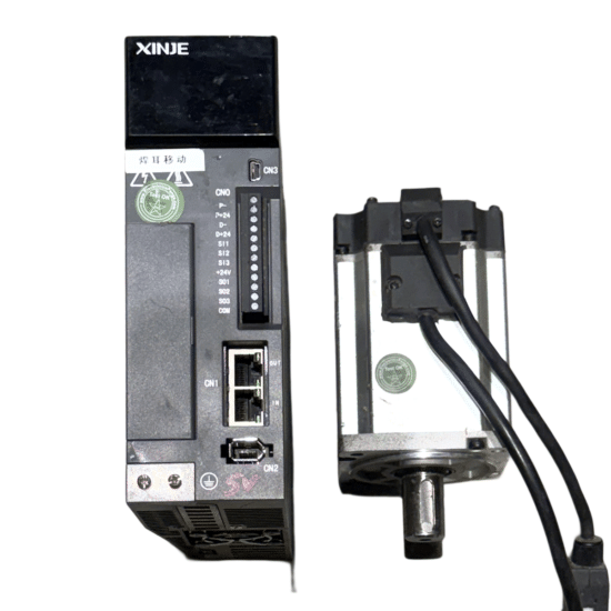 WUXI XINJE 0.75kw (750w) MS5H-80STE-CM02430B-20P7-S01 AC Servo Motor + DS5CK-20P7-PTA Driver MD417