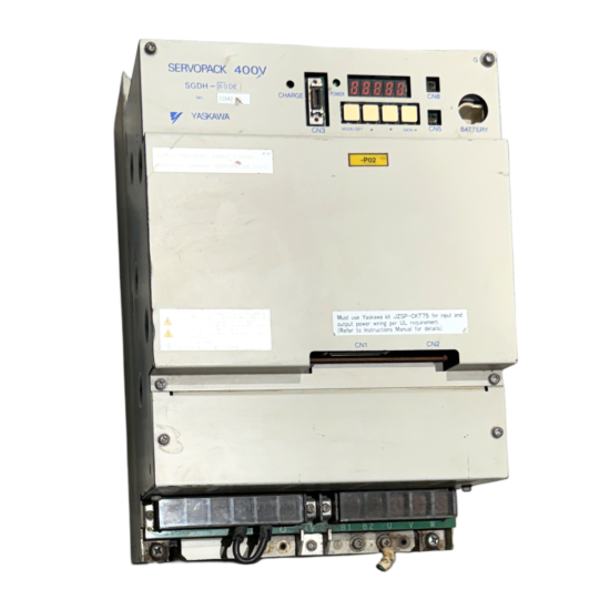 YASKAWA 5.5kw (5500w) SGDH-60DE AC Servo Driver SD1713