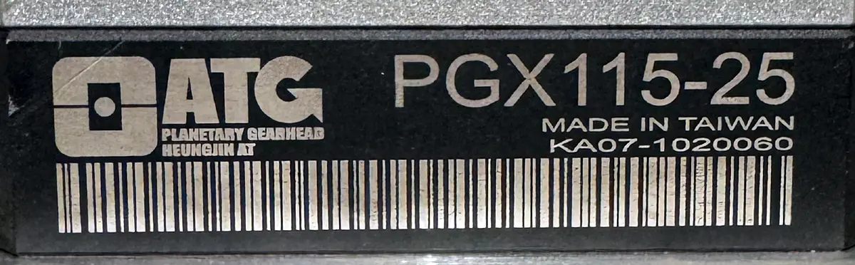 ATG 25:1 Ratio PGX115-25 Reducer Gearbox For 1kw 1.5kw Servo Motor G1690 - Image 2